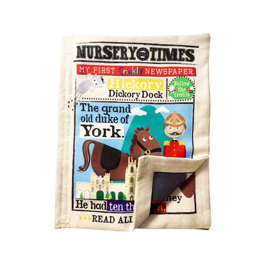 Nursery Times Crinkly Newspaper - Nursery Rhymes