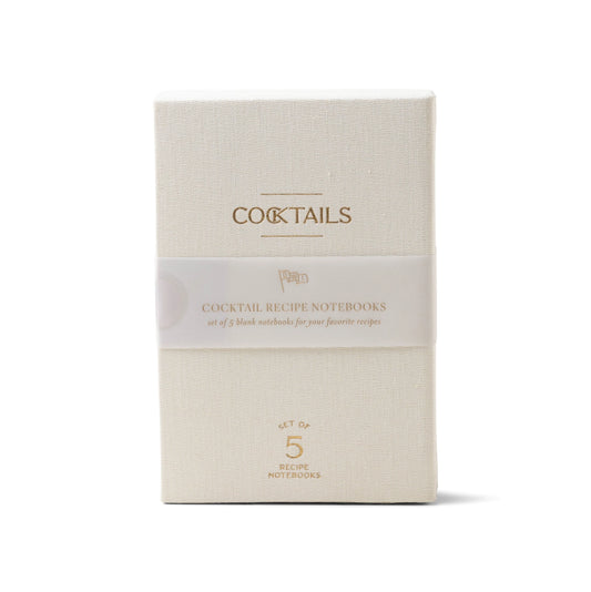 Cocktail Recipe Notebooks