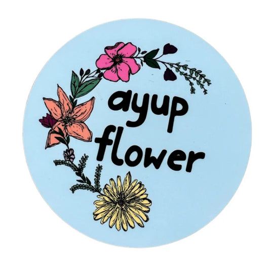 Ayup Flower Coaster-Luke Horton Art