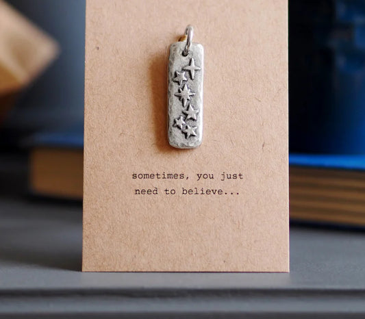 “Believe” Keyring Charm-Kutuu