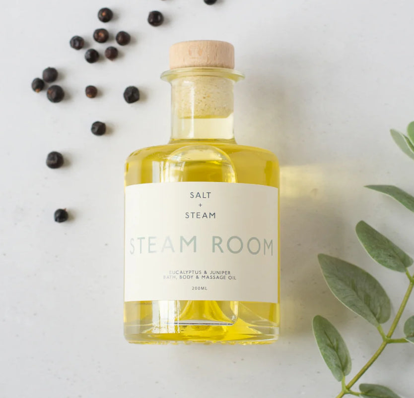 Body and Massage Oil - Salt + Steam