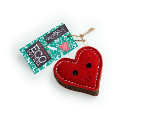 Trudy True Love Eco Dog Toy- Green and Wild’s