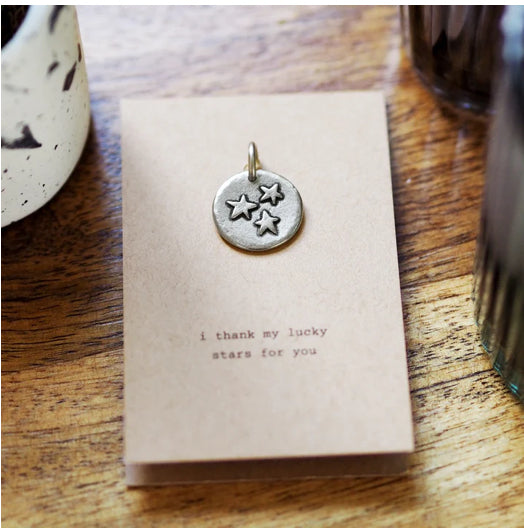 ‘I thank my lucky stars’ Keyring charm