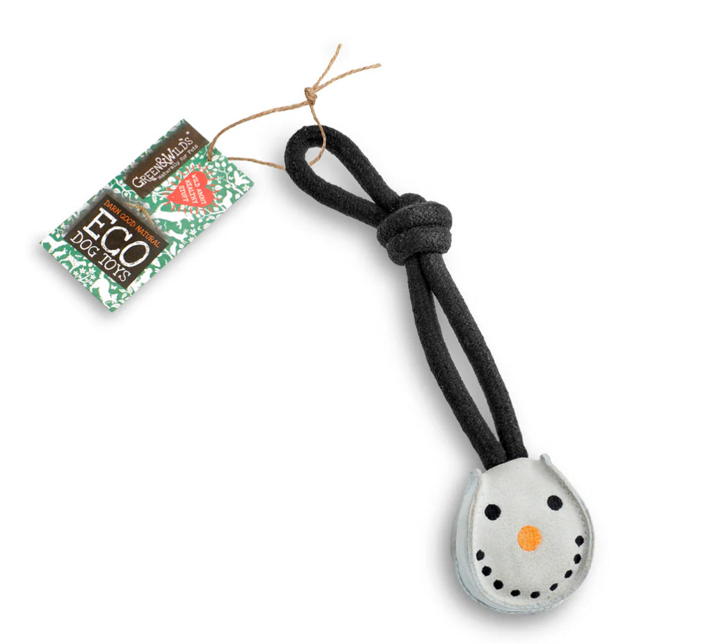 Sven The Snowball Eco Dog Toy- Green and Wild’s