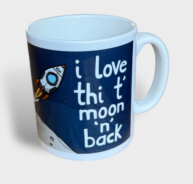 Love Thi to Moon ‘n’ back mug