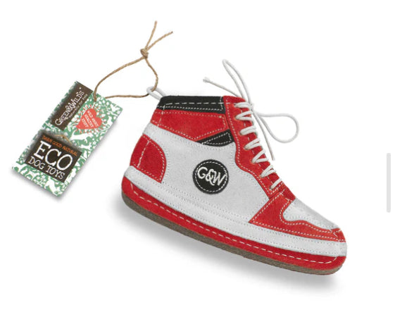 Gordon High Top Dog Toy- Green and Wild’s