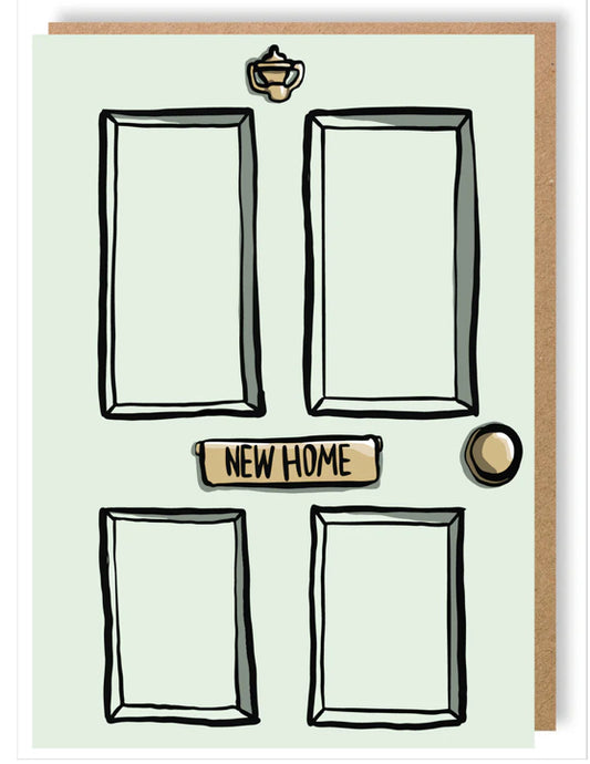 New home greeting card- LukeHorton Art