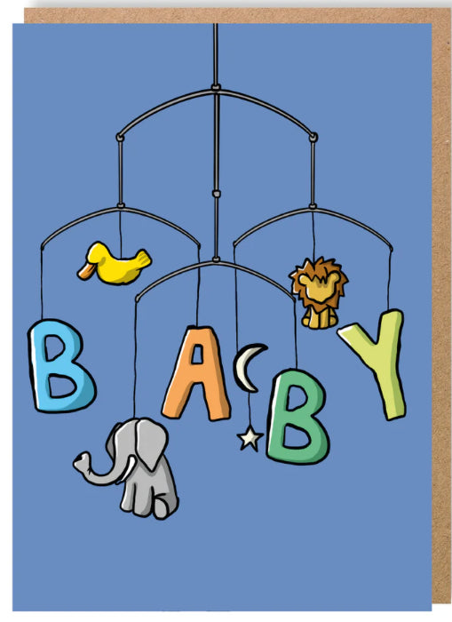 Baby greeting card- LukeHorton Art
