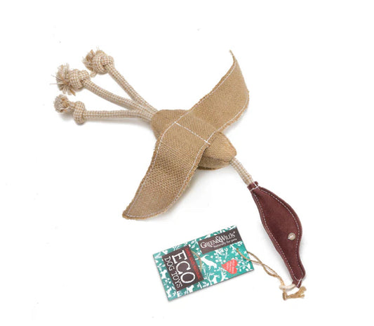 Desmond Duck Eco Dog Toy- Green And Wild’s