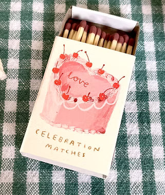 Love Heart Celebration Matches- Laura Skilbeck