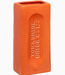 Yorkshire Brick Vase (Orange)