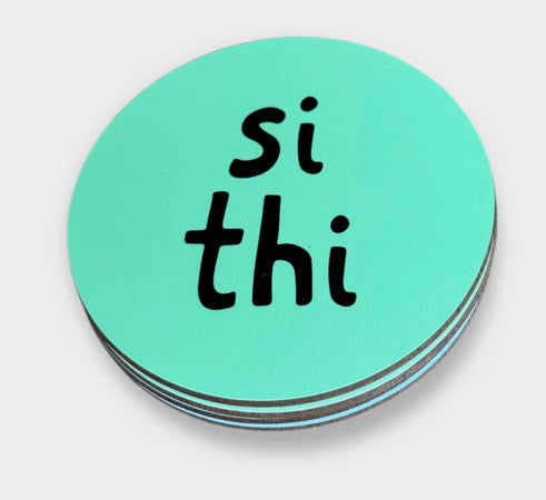 Si Thi coaster- Luke Horton Art