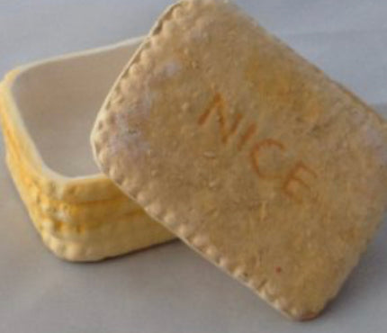 Nice Biscuit Trinket Box- Merryfield Pottery