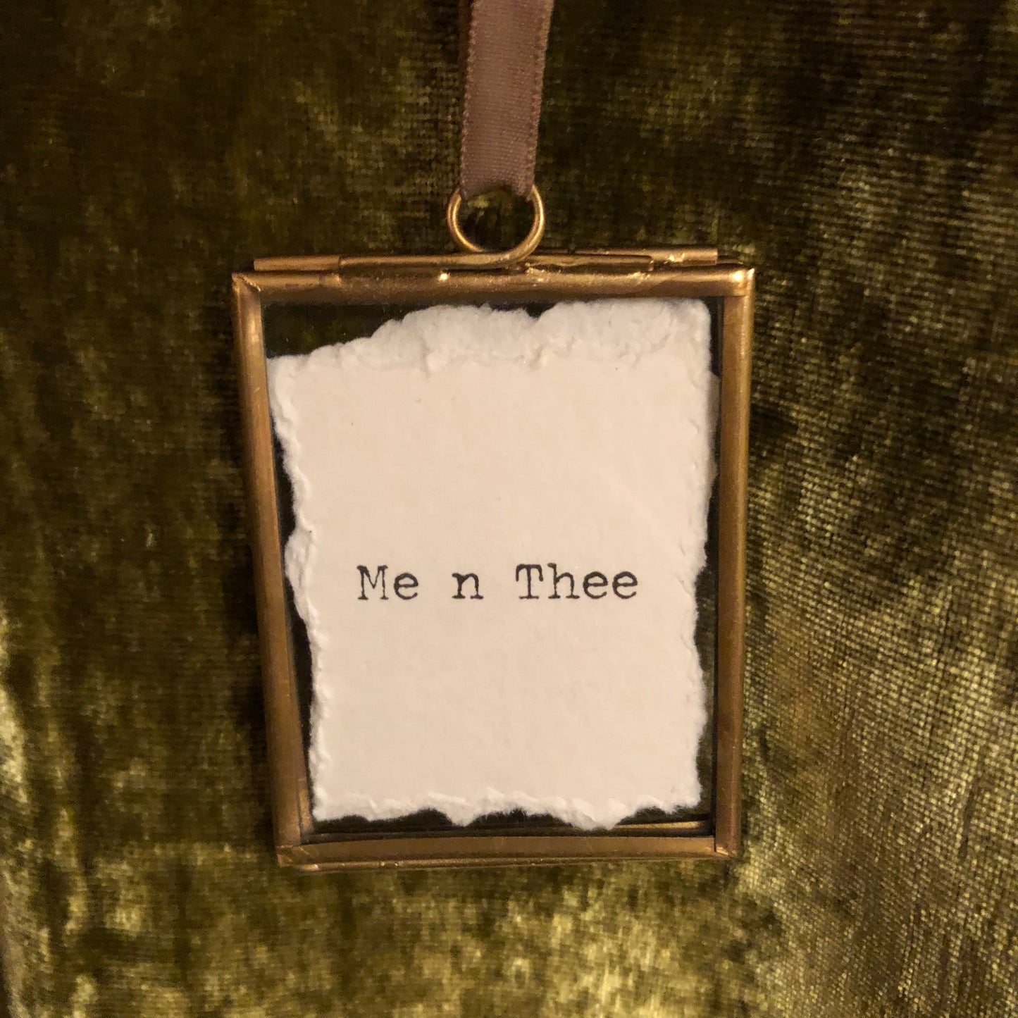 Me ‘N’ Thee small hanging frame