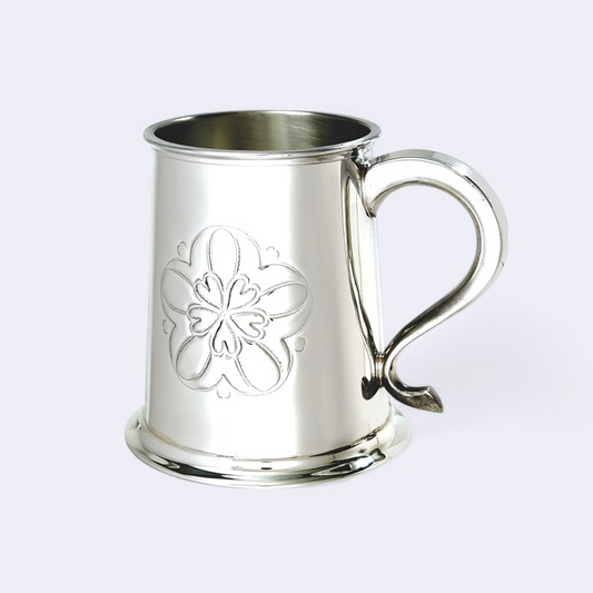 Yorkshire Rose Tankard - Wentworth Pewter