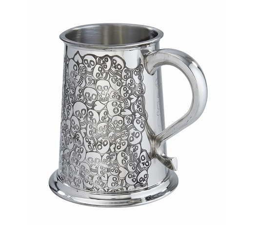Love Skull Tankard - Wentworth Pewter