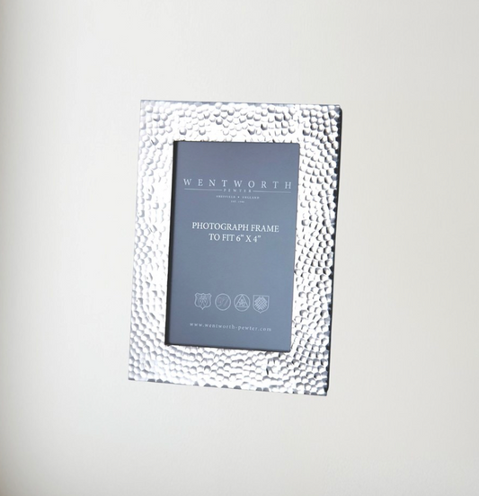 Hammered 6x4 Frame - Wentworth Pewter