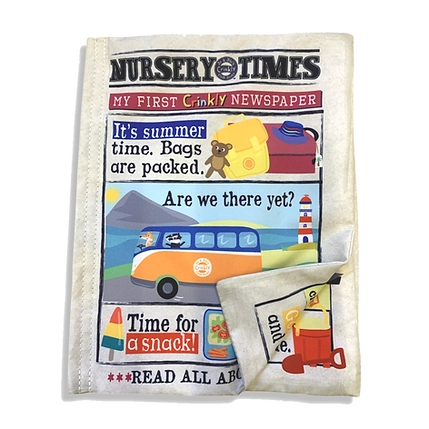 Nursery Times Crinkly Newspaper - Summer