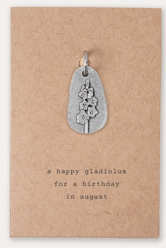 Flower Keyring Charm August-Kutuu