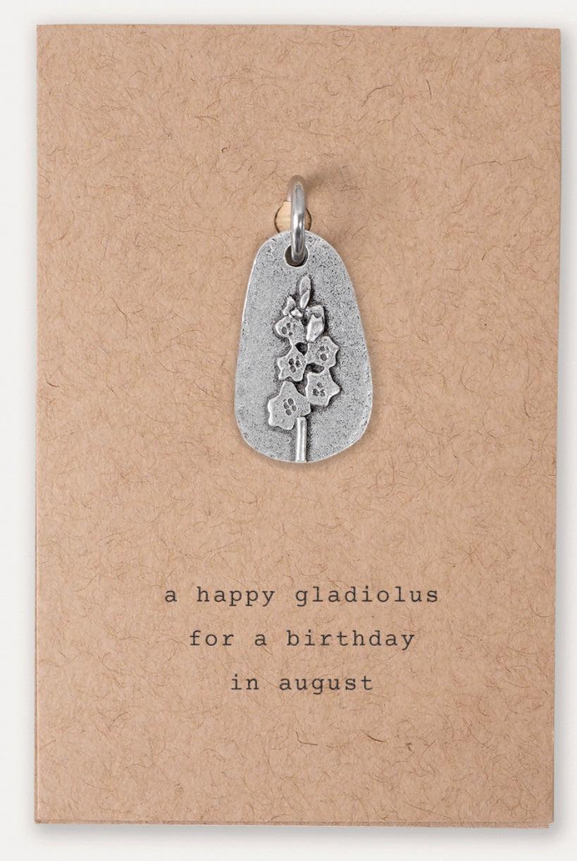 Flower Keyring Charm August-Kutuu