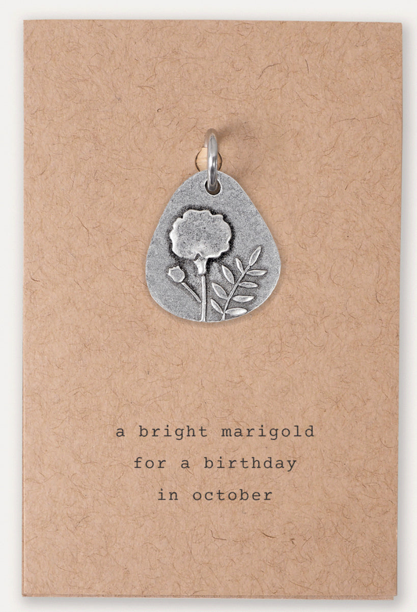 Flower Keyring Charm October- Kutuu