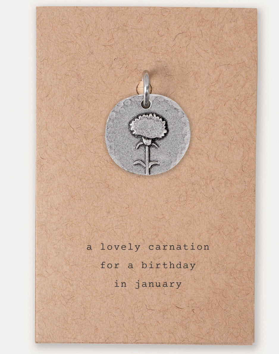 Flower Keyring Charm January- Kutuu
