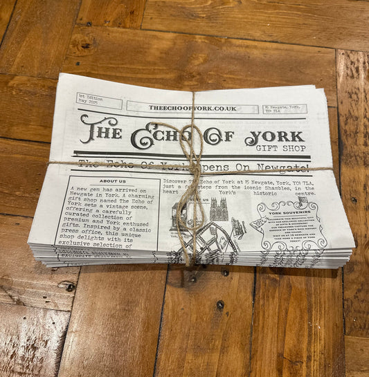 The Echo Of York Newspaper - First Edition