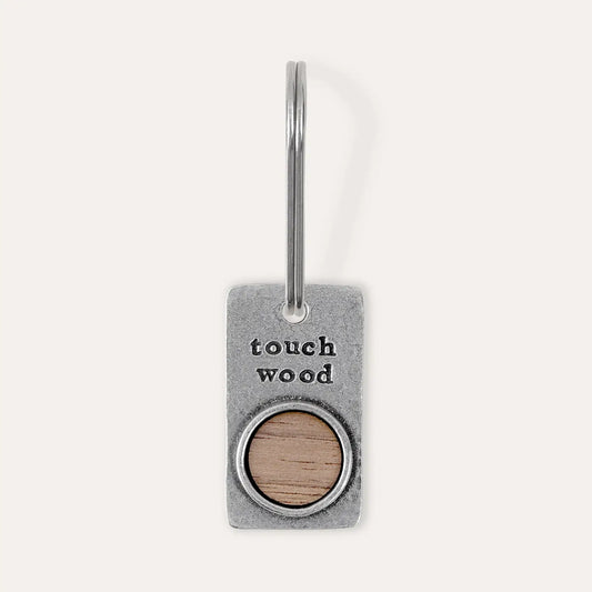 'touch Wood' Keyring